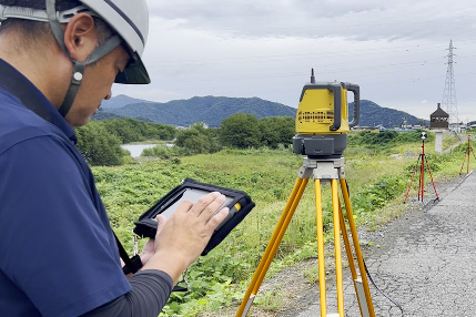 計測請負サービスの流れの画像